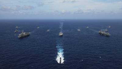 США проведут самые масштабные военно-морские учения с 1981 года