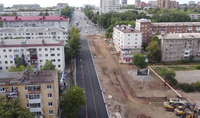 В Уфе открыли часть улиц Комсомольской и Галле после ремонта