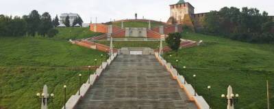В Нижнем Новгороде после реконструкции открыли Чкаловскую лестницу