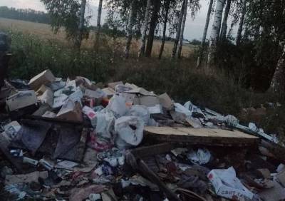 Жители Старожиловского района сообщили о свалках вдоль дорог