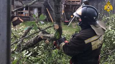 Порядка 70 домов пострадали от урагана под Тверью
