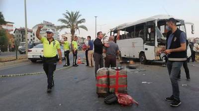 В Турции перевернулся автобус с российскими туристами - есть погибшие