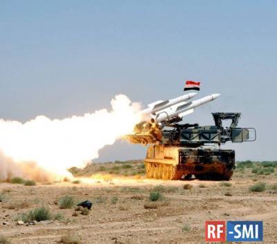 Сирийские ПВО отразили израильские атаки в небе над Дамаском