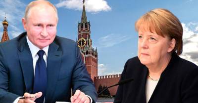 В Кремле назвали темы переговоров Путина и Меркель