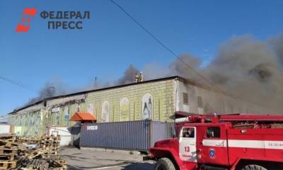 Крупный пожар в Куйбышеве потушили за 12 часов - fedpress.ru - Новосибирск - Новосибирская обл. - Барабинск