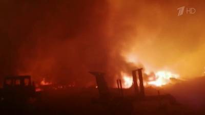 В Марий Эл тушат крупный лесной пожар