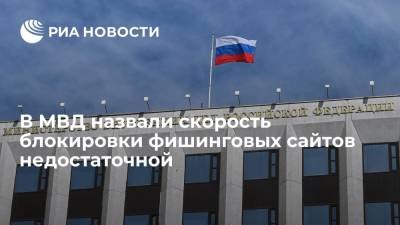 Глава Следственного департамента МВД Лебедев призвал ЦБ ускорить процесс закрытия фишинговых сайтов