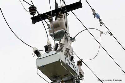 Для монтажа линии на нескольких улицах в Кургане отключение электроэнергии