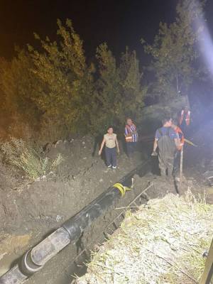 Аварию на Тутях устранили, водоснабжение домов возобновят сегодня