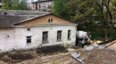 В Киеве ночью снесли дом Барбана XIX века