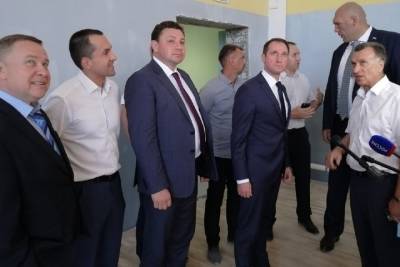 Строящийся Дворец единоборств в Брянске посетил замминистра спорта РФ