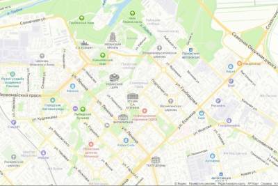 На «Яндекс Картах» появились изображения достопримечательностей Рязани