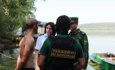 На реке Кама в Татарстане обнаружили браконьерский стан
