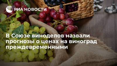 Президент Союза виноделов Попович назвал прогнозы о ценах на виноград гаданием на кофейной гуще