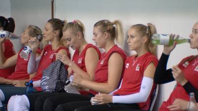 Женская сборная Беларуси по волейболу стартует на ЧЕ