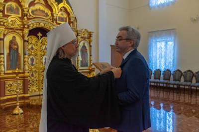 Министр культуры Рязанской области награжден медалью региональной епархии
