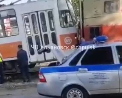 59-летний ульяновец, угодивший под трамвай, скончался в БСМП