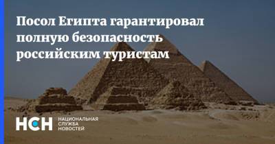 Посол Египта гарантировал полную безопасность российским туристам