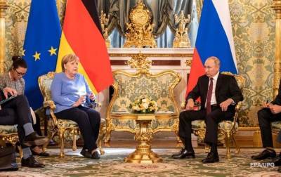 В Москве проходит встреча Путина с Меркель