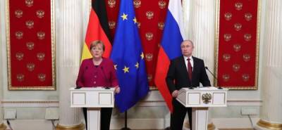 Меркель в Москве: Дорогой Владимир, нам есть о чем поговорить