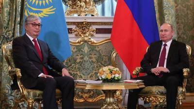 Путин встретится с президентом Казахстана в Москве 21 августа
