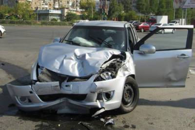 Вчера в Ижевске произошло ДТП с четырьмя автомобилями