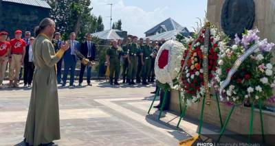 В Гюмри почтили память военных, павших в русско-турецких войнах. Фото