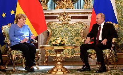 Путин и Меркель обсудили белорусский вопрос
