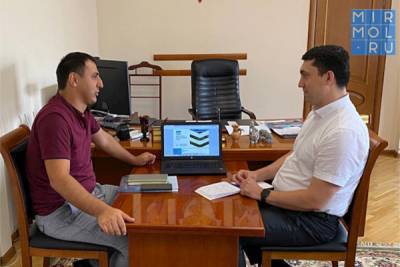 Камил Саидов встретился с руководителем проекта «Дагестан настоящий» Рустамом Гамидовым