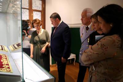 Игорь Руденя посетил тверской музей, которому исполнится 155 лет