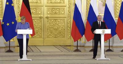 Встреча Путина и Меркель: что обсуждали лидеры России и Германии в Москве (видео)