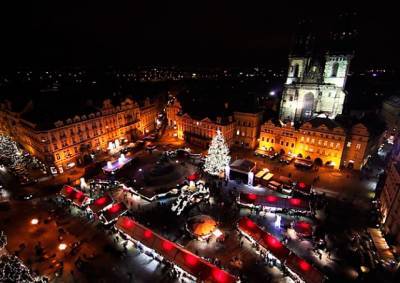 Самое красивое видео рождественской Праги