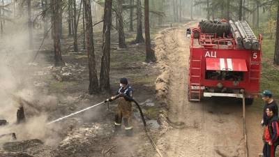 В России действует 128 лесных пожаров