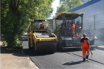 В этом году в Уфе завершат ремонт улиц Ухтомского, Комсомольской и Парковой