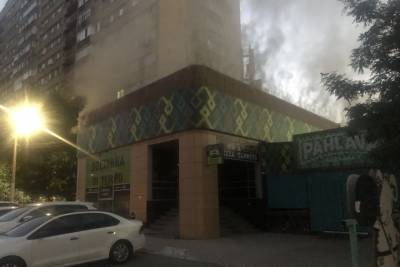 В Оренбурге в ресторане на Чкалова произошел пожар