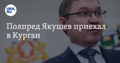 Полпред Якушев приехал в Курган