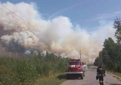 Пришедший из Мордовии лесной пожар уничтожил 11 домов в Нижегородской области