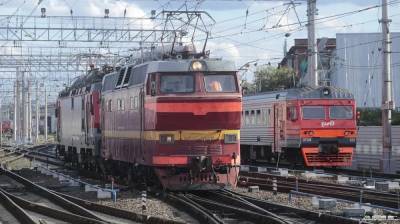 Поезд насмерть сбил двух человек в Воронеже.