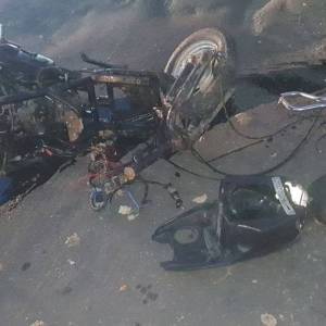 В Шевченковском районе Запорожья столкнулись авто и скутер: есть пострадавшие. Фото