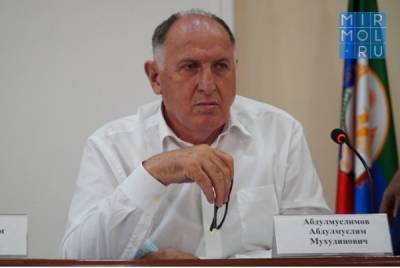 Абдулмуслим Абдулмуслимов: «Мелиоративный комплекс — одно из приоритетных направлений в развитии АПК Дагестана»