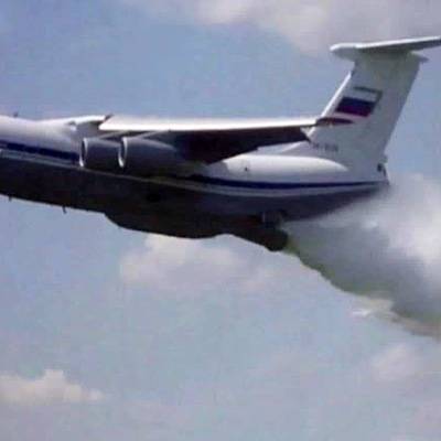 Авиатехника направлена на тушение пожара в Борском районе