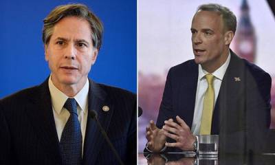 Госсекретарь США и глава британского МИД обсудили ситуацию в Афганистане