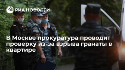 В Москве прокуратура проводит проверку из-за взрыва гранаты в квартире на Малой набережной