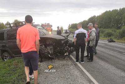 16-летняя пассажирка «Тойоты» погибла в ДТП с пьяным водителем УАЗа под Новосибирском