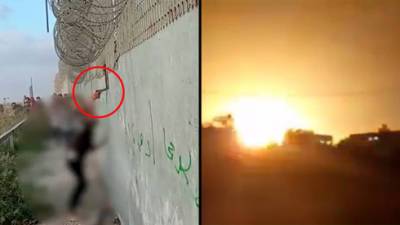 ЦАХАЛ нанес удар по Газе, у границы развернут "Железный купол"