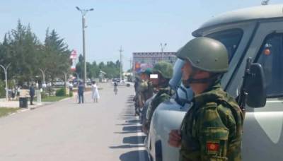Кыргызстан выставил временные погранпосты на границе с Узбекистаном и Таджикистаном