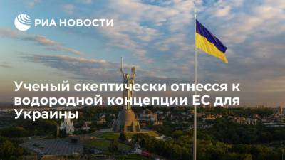 Ученый РАН Конопляник скептически отнесся к водородной концепции ЕС для Украины