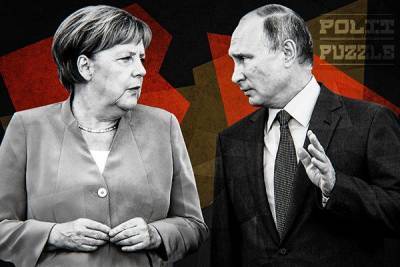 Телефонный конфуз Меркель на встрече с Путиным вызвал бурную реакцию у россиян
