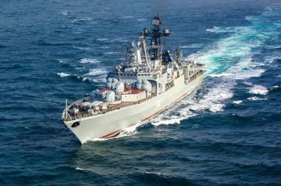 Сайт Avia.pro: российский корабль «Североморск» помешал учениям НАТО в Норвежском море