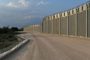 Греция построила 40-километровую стену на границе с Турцией